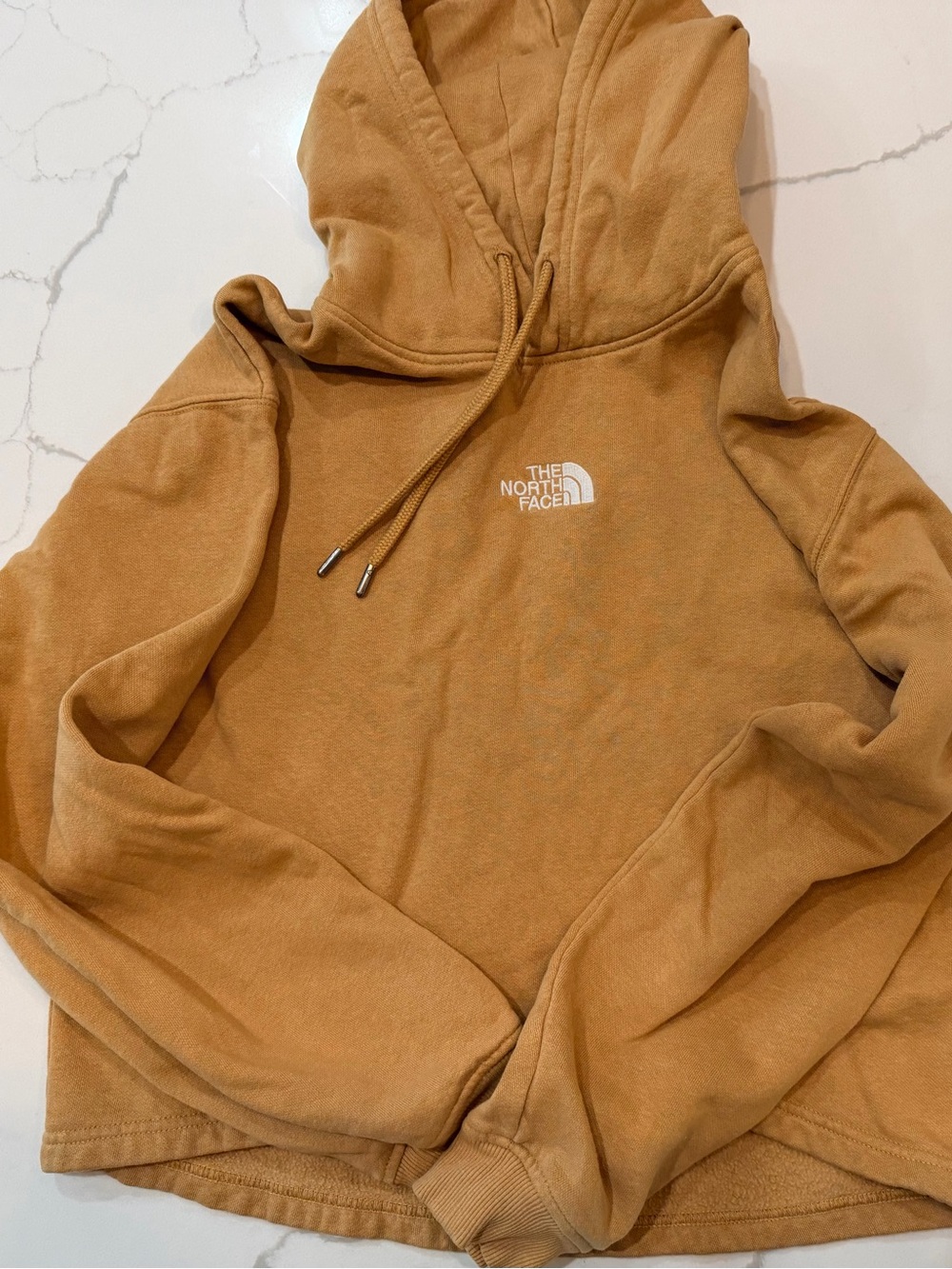 The North Face Women's Tan Fleece-Lined Hoodie